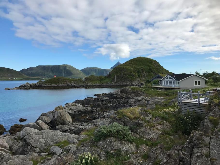 Hytte Ved Sjoen Napp Eksteriør billede