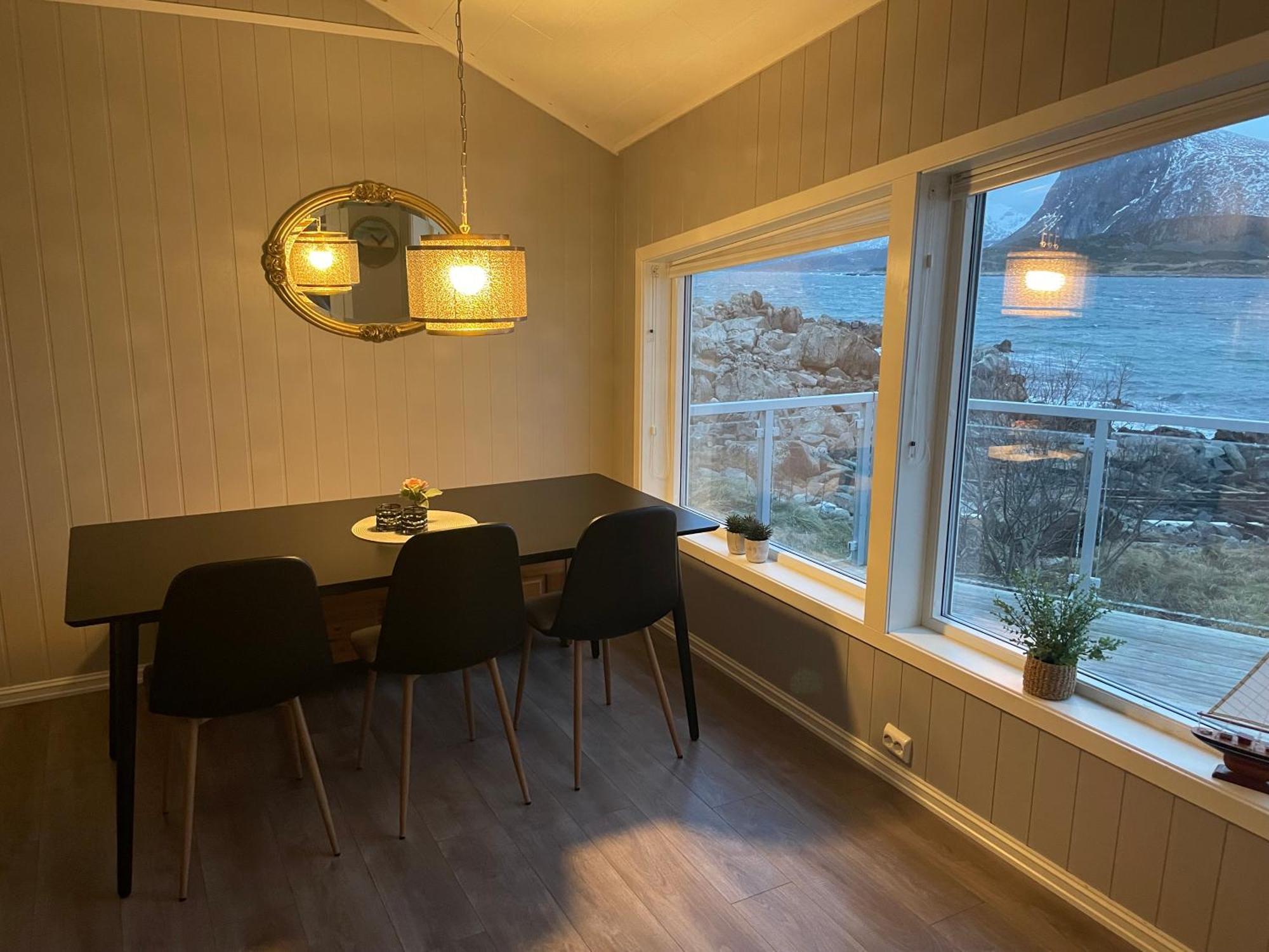 Hytte Ved Sjoen Napp Eksteriør billede